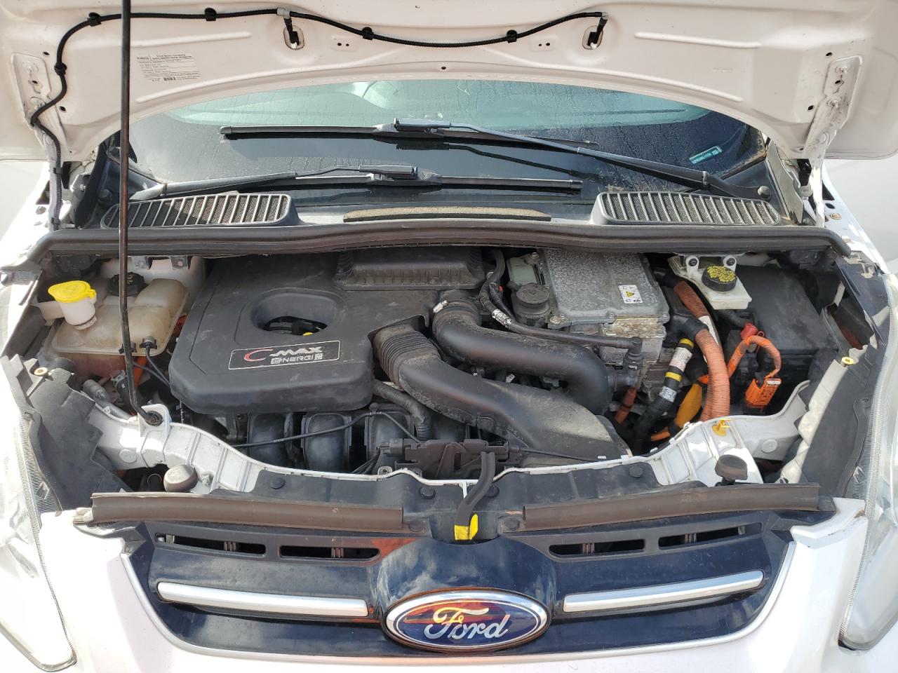 2016 Ford C-MAX VIN 1FADP5CU0GL111784 Copart auction photo, front end / rear end damage thumbnail 11