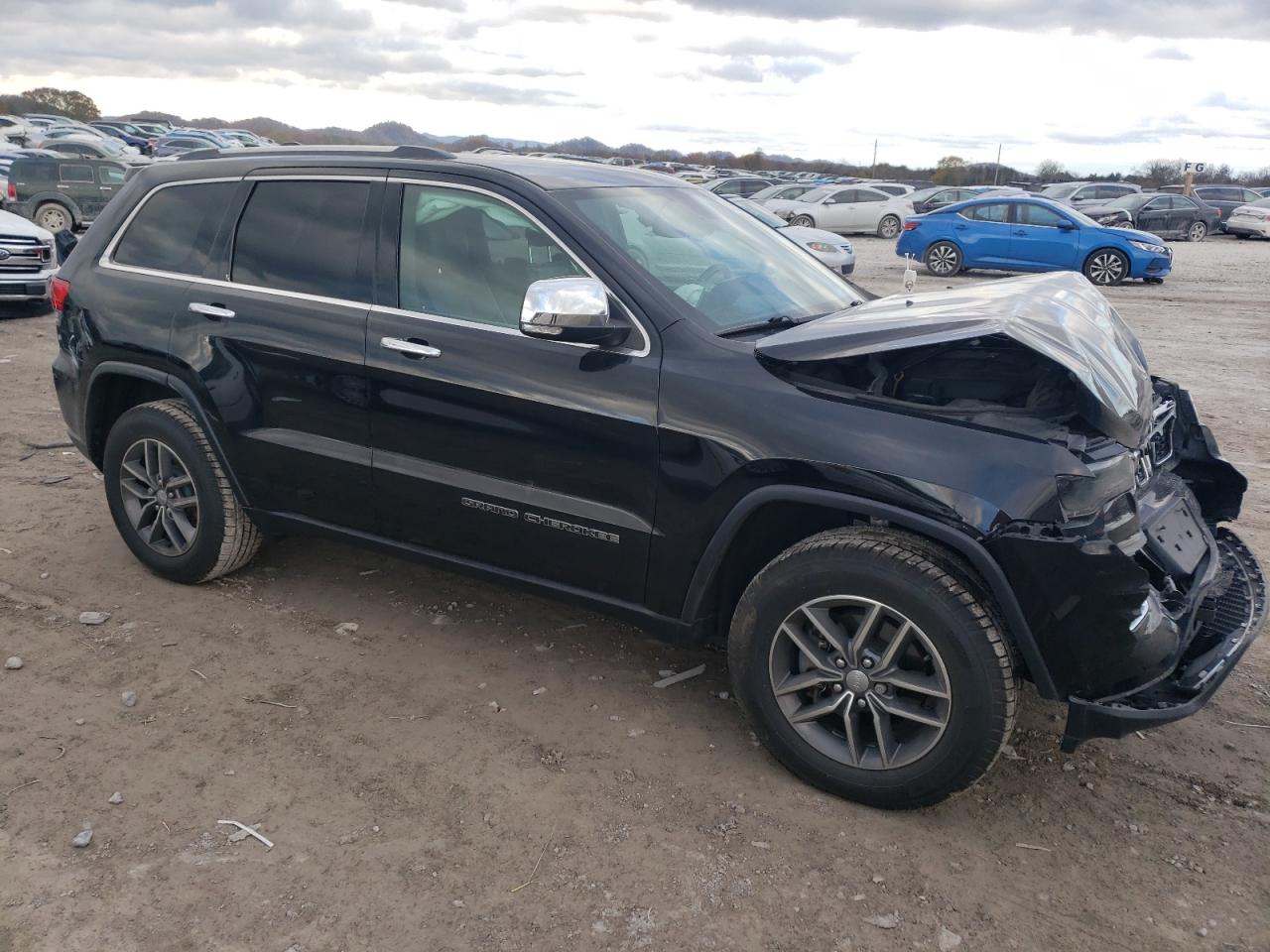 2018 Jeep Grand Cherokee VIN 1C4RJFBG0JC189542 Copart auction photo, front end damage thumbnail 4