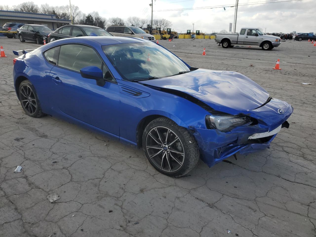 2017 Subaru BRZ VIN JF1ZCAC15H9600731 Copart auction photo, front end damage thumbnail 4