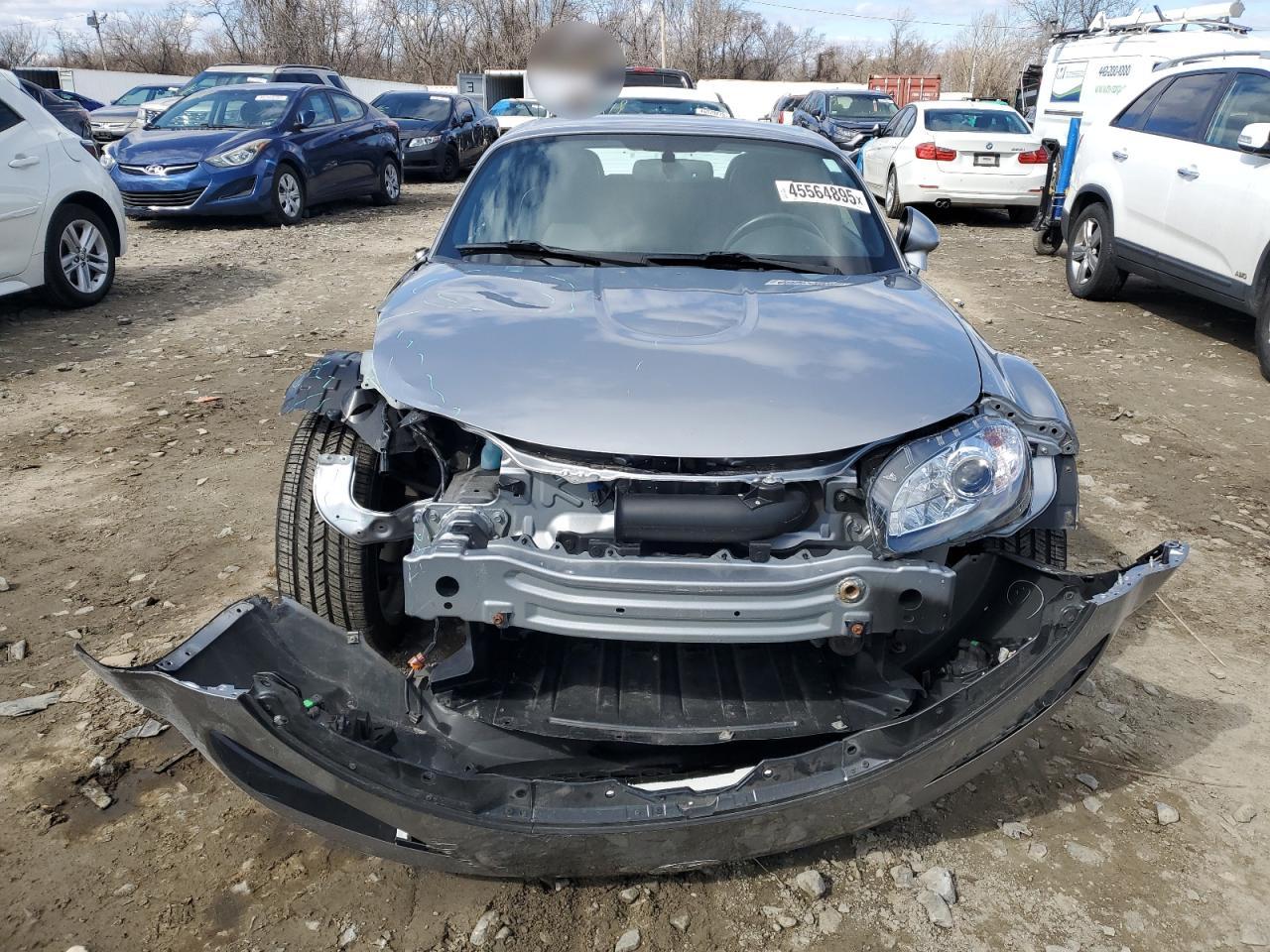 2010 Mazda MX-5 VIN JM1NC2FF5A0205822 Copart auction photo, front end damage thumbnail 5