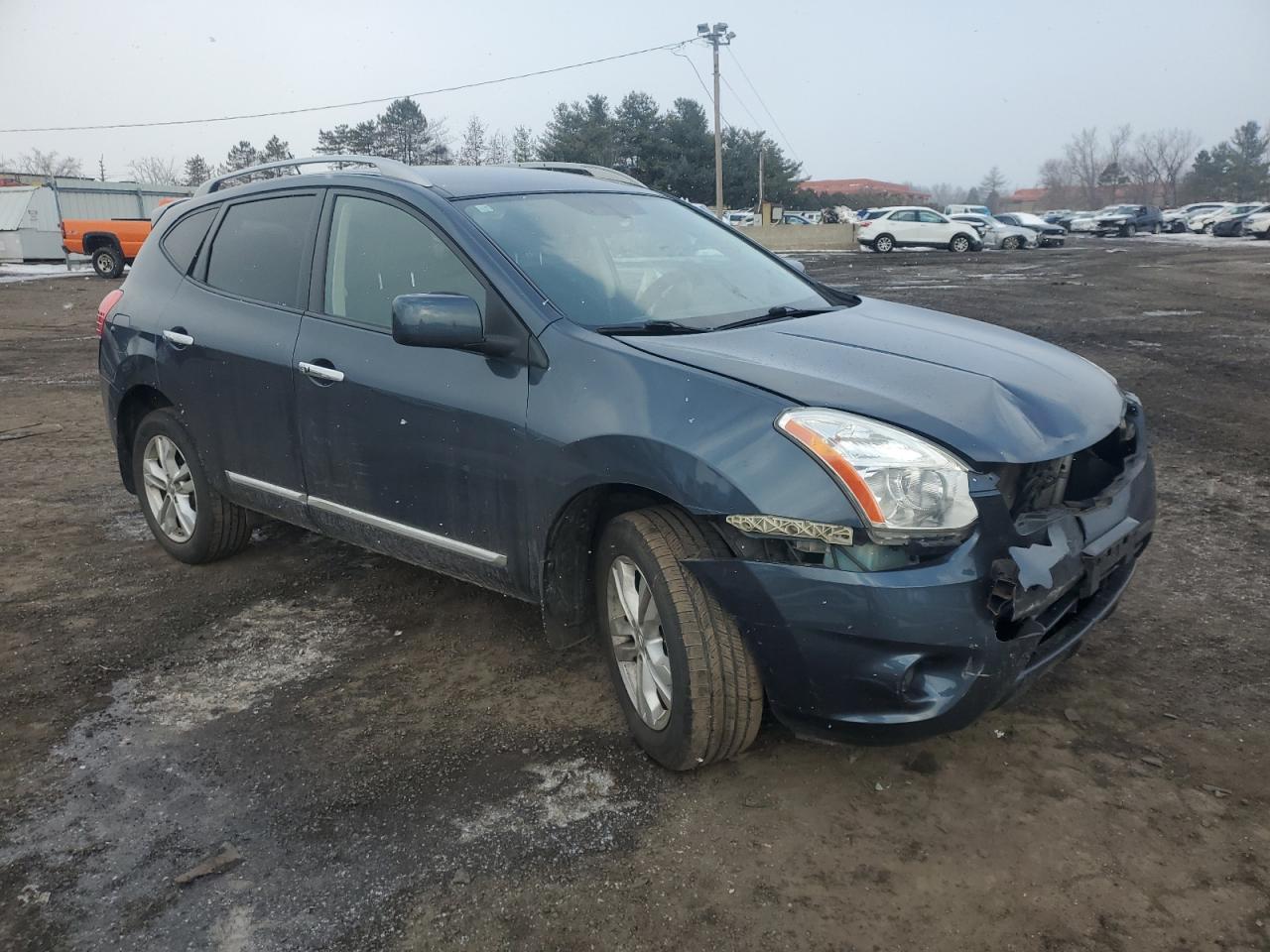 2012 Nissan Rogue VIN JN8AS5MV2CW703199 Copart auction photo, front end damage thumbnail 4