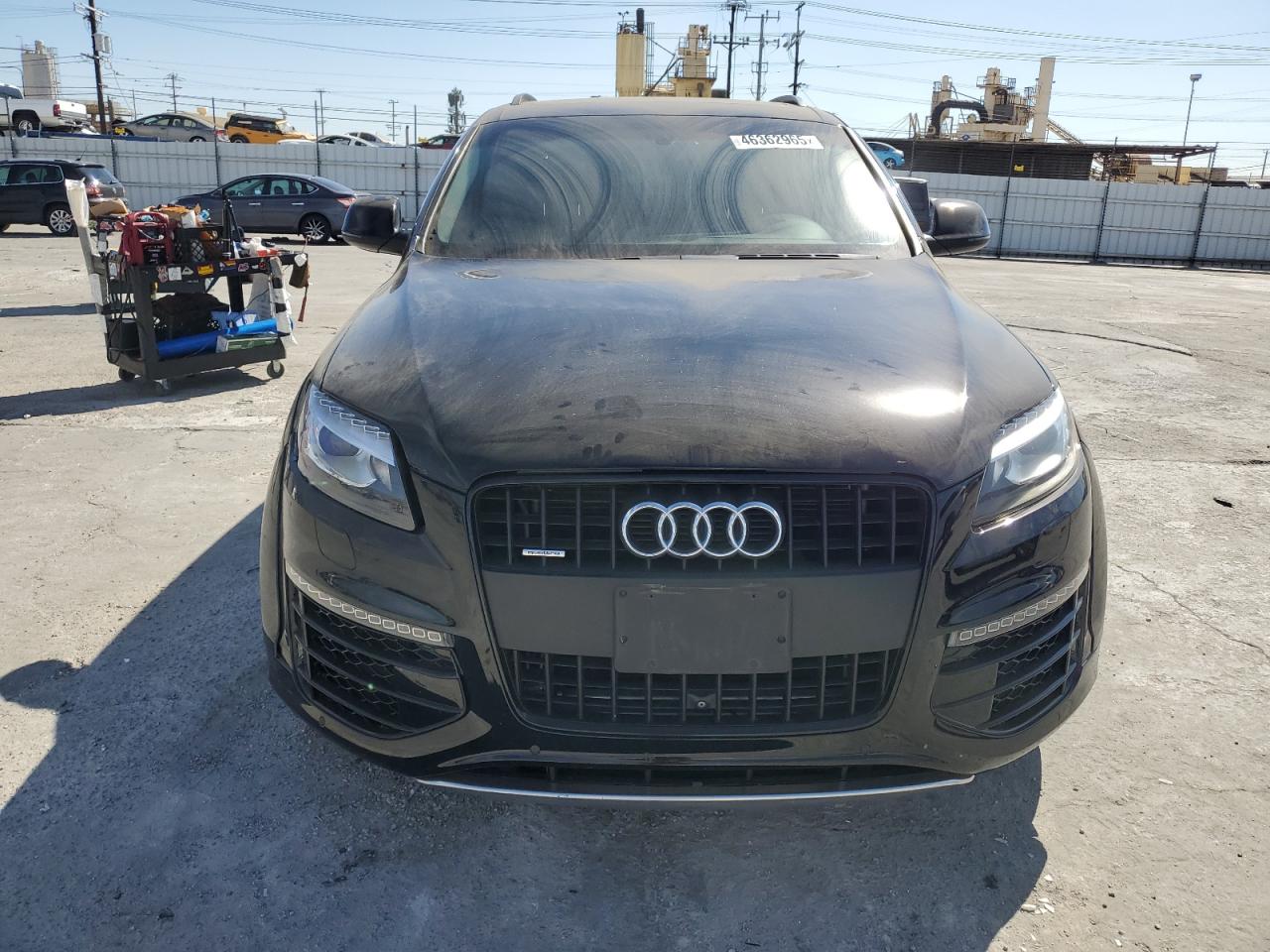 2015 Audi Q7 VIN WA1DGAFE3FD029266 Copart auction photo, front end damage thumbnail 5