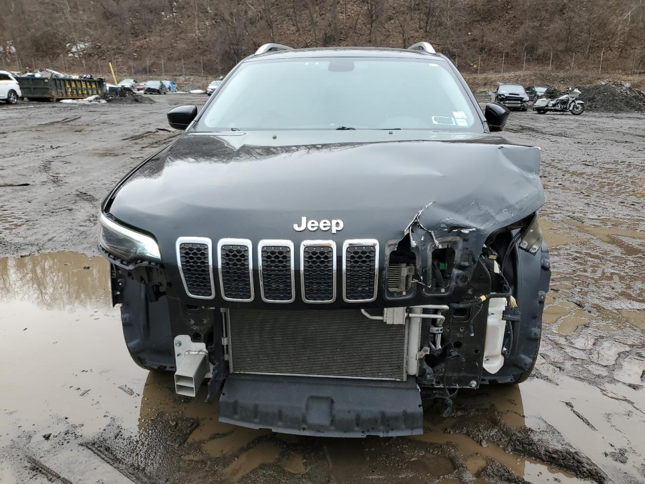 2019 Jeep Grand Cherokee VIN 1C4PJMLB5KD177283 Copart auction photo, front end damage thumbnail 5
