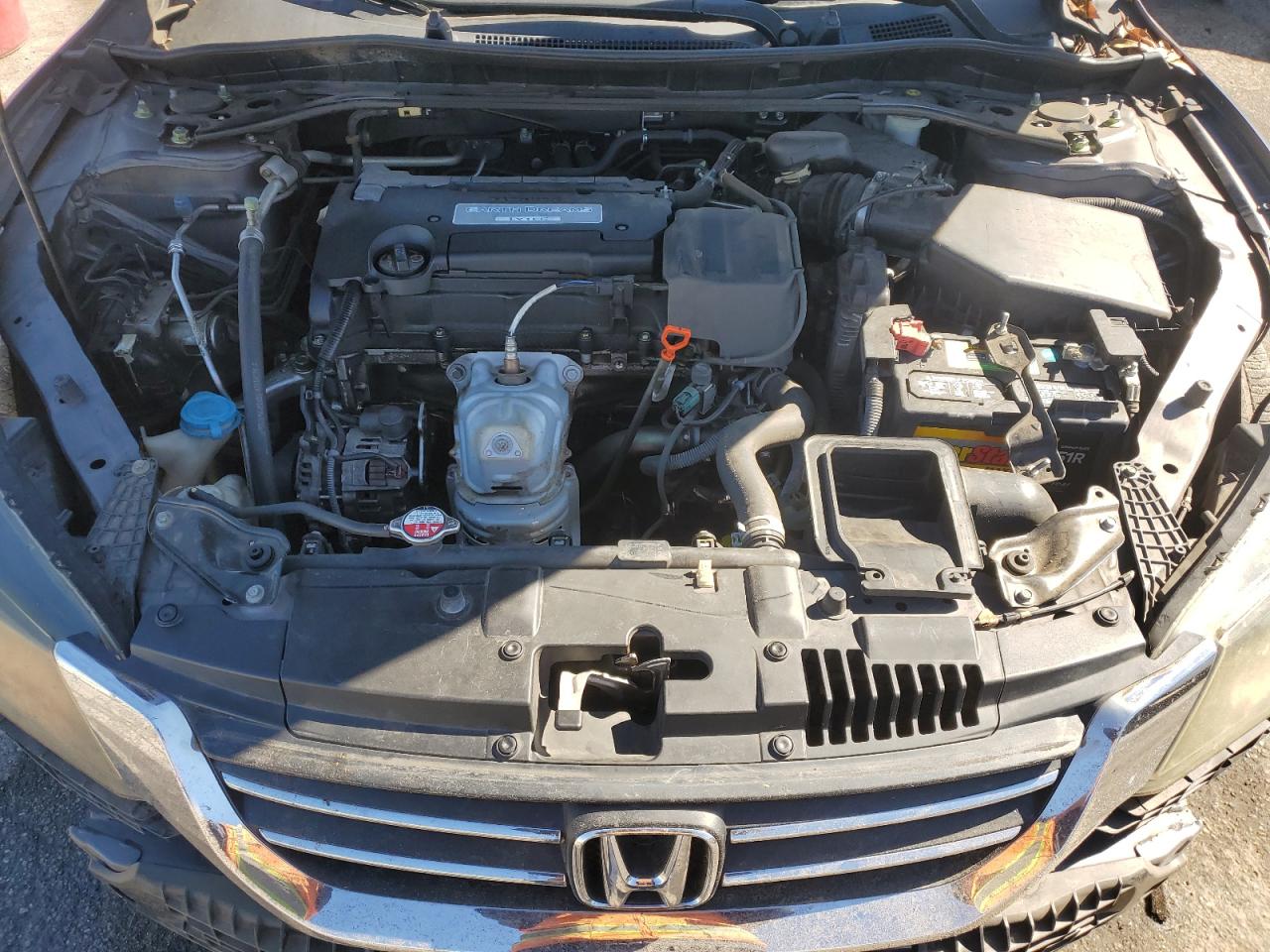 2014 Honda Accord VIN 1HGCR2F52EA015216 Copart auction photo, front end / rear end damage thumbnail 11