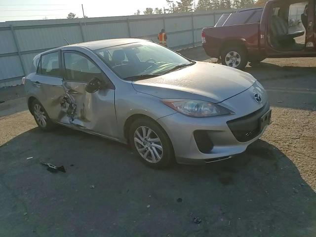 2012 Mazda 3 VIN JM1BL1L86C1607185 Copart auction photo, side / front end damage thumbnail 11