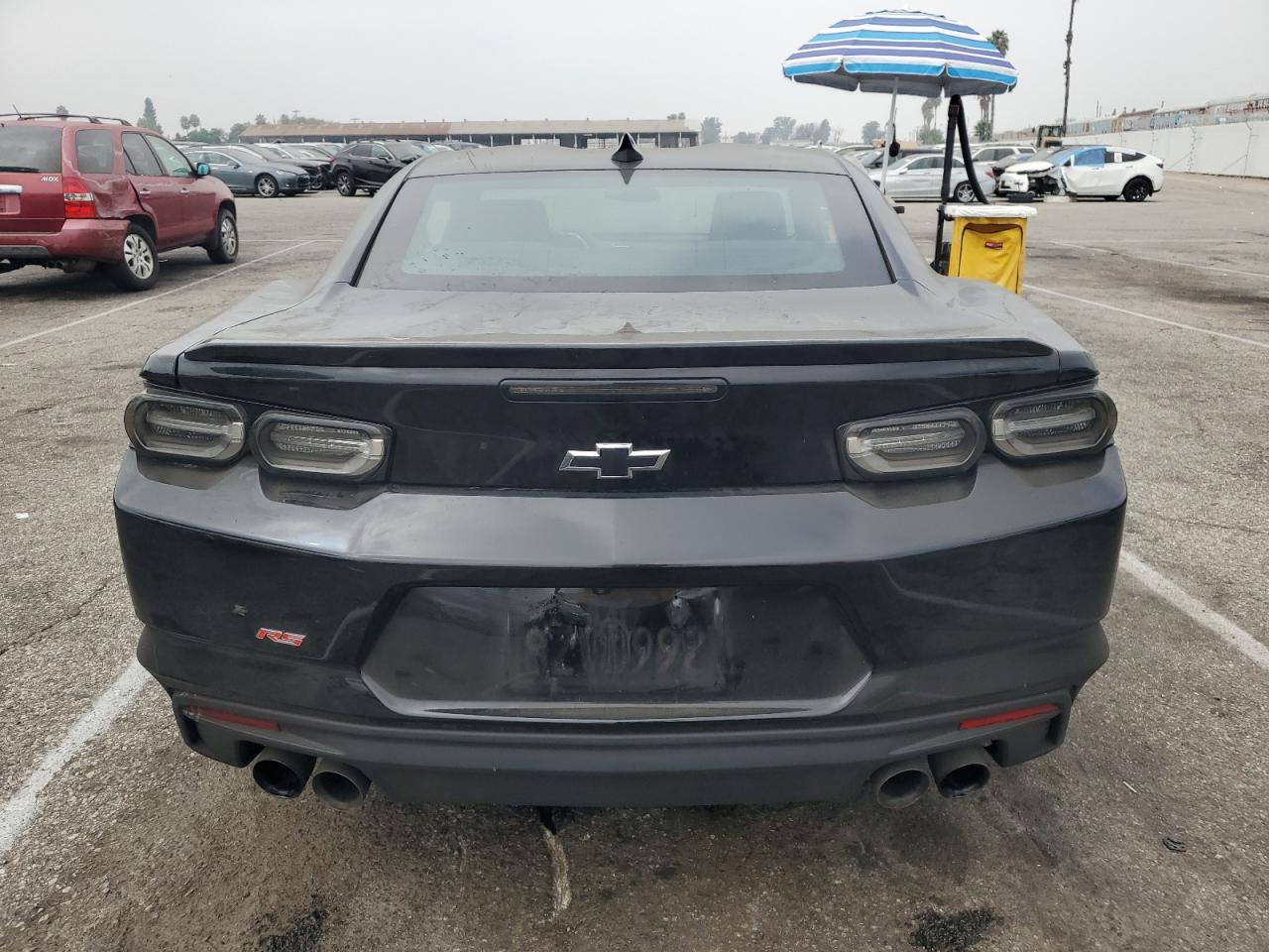 2022 Chevrolet Camaro VIN 1G1FF1R71N0105757 Copart auction photo, rear end damage thumbnail 6