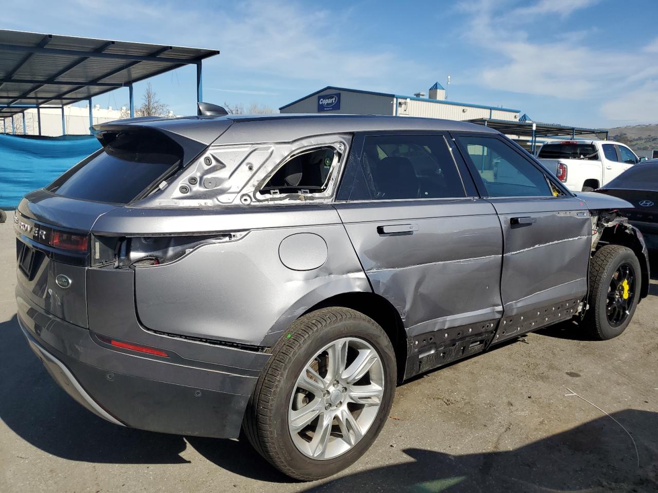 2021 Land Rover Range Rover VIN SALYJ2EX4MA327091 Copart auction photo, mechanical / all over damage thumbnail 3