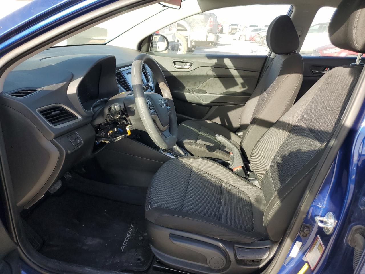 2020 Hyundai Accent VIN 3KPC24A67LE096612 Copart auction photo, rear end damage thumbnail 7