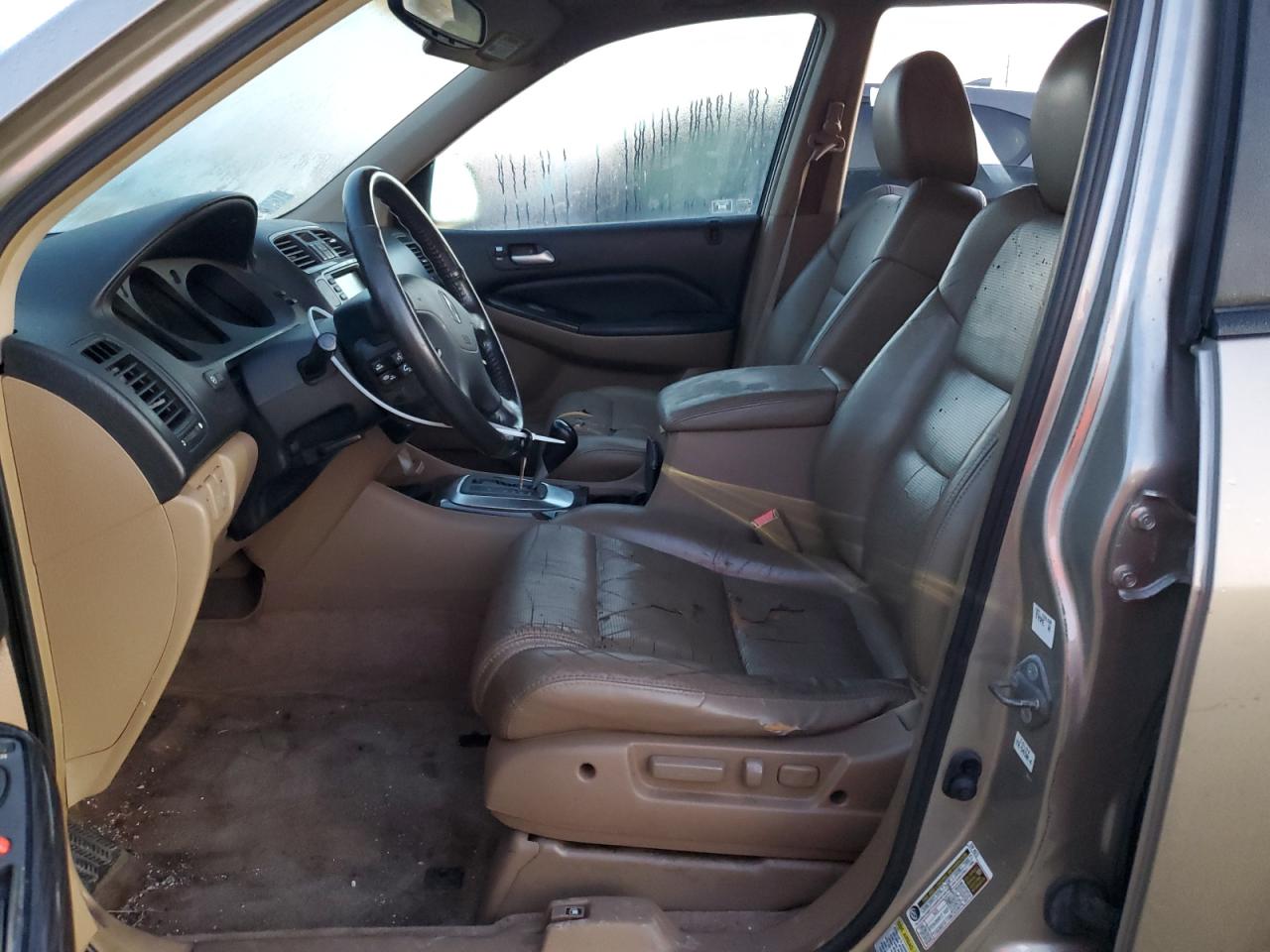 2006 Acura MDX VIN 2HNYD18866H546209 Copart auction photo, water/flood damage thumbnail 7