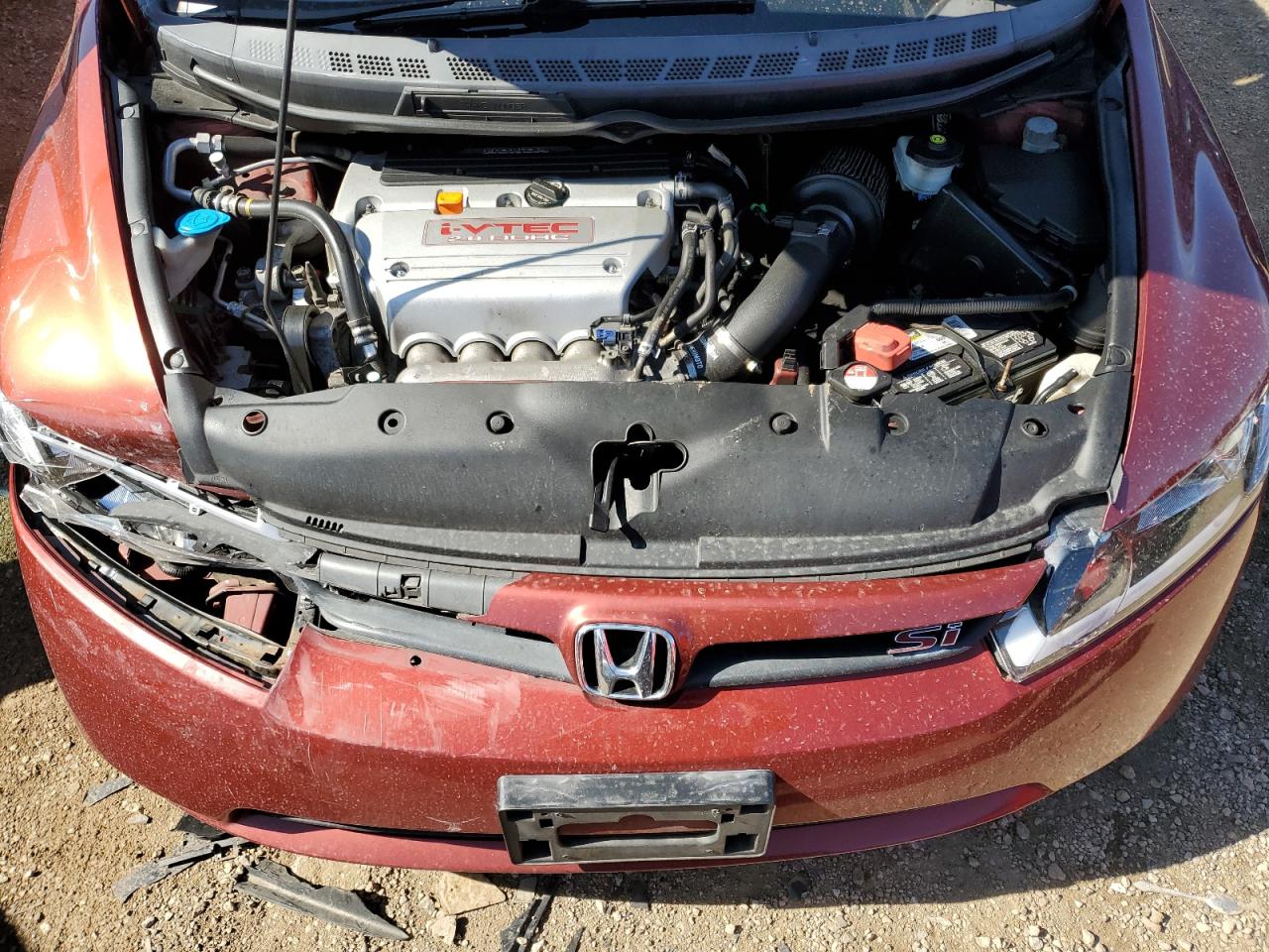 2008 Honda Civic VIN 2HGFA555X8H707494 Copart auction photo, rear end / front end damage thumbnail 11