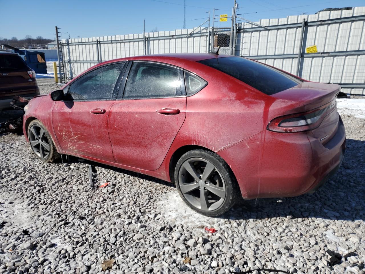 2016 Dodge Dart VIN 1C3CDFEB6GD593238 Copart auction photo, front end damage thumbnail 2
