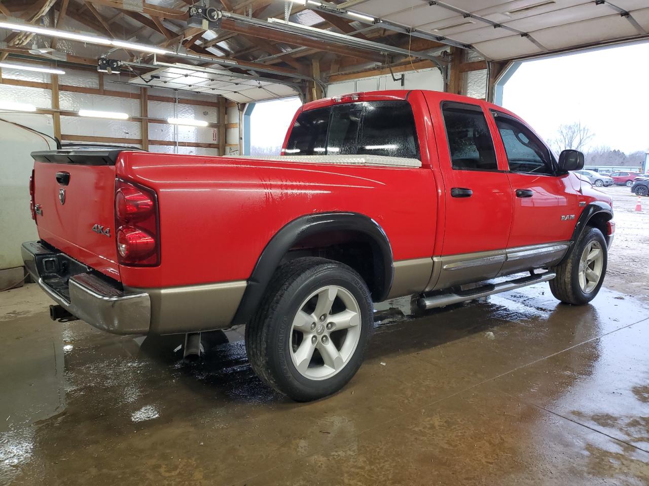 2008 Dodge RAM VIN 1D7HU18208J192745 Copart auction photo, rear end / front end damage thumbnail 3