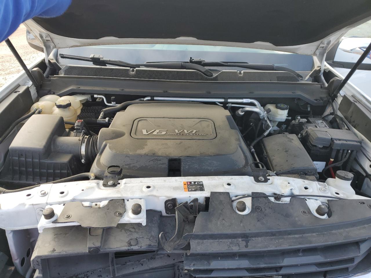 2016 Chevrolet Colorado VIN 1GCGSCE34G1100216 Copart auction photo, front end damage thumbnail 11