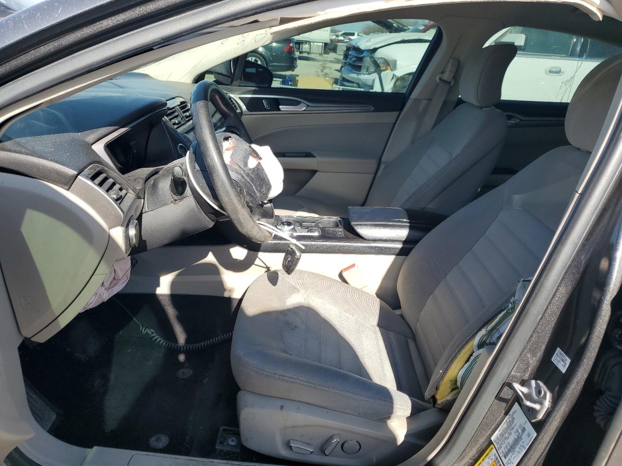 2017 Ford Fusion VIN 3FA6P0H72HR224590 Copart auction photo, front end / side damage thumbnail 7