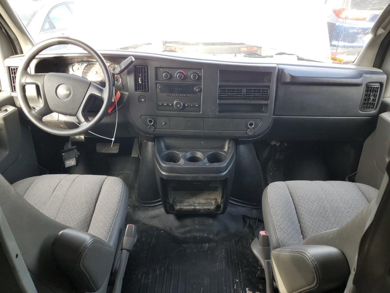 2013 Chevrolet Express VIN 1GCWGFBA9D1184515 Copart auction photo, front end damage thumbnail 8