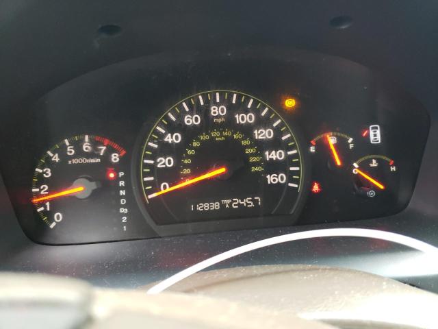 2005 Honda Accord VIN 1HGCM56475A013498 Copart auction photo, front end / side damage thumbnail 9