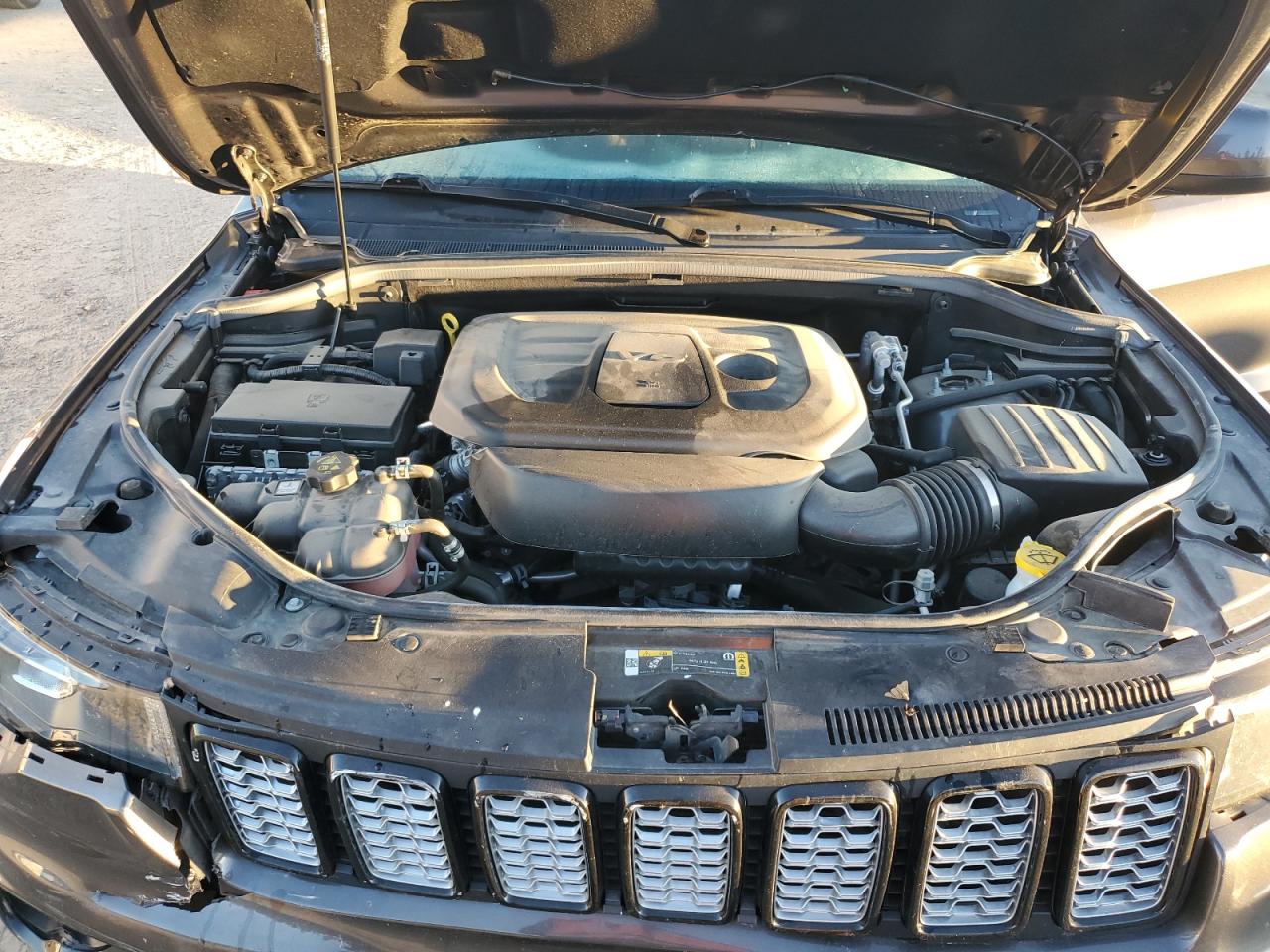 2021 Jeep Grand Cherokee VIN 1C4RJEAG8MC680988 Copart auction photo, rear end damage thumbnail 12