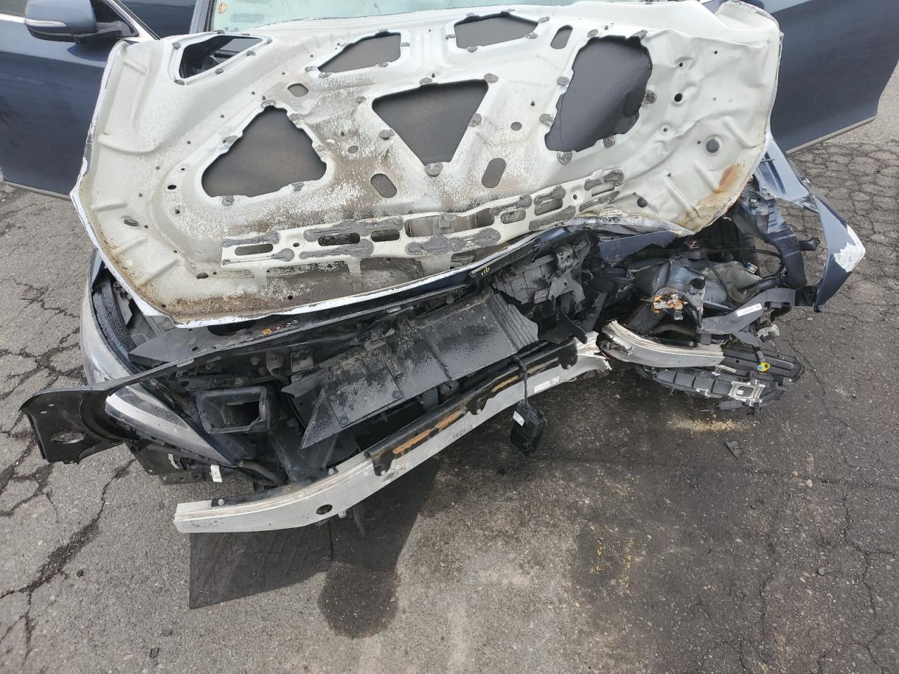 2015 Hyundai Genesis VIN KMHGN4JEXFU101304 Copart auction photo, front end / mechanical damage thumbnail 11
