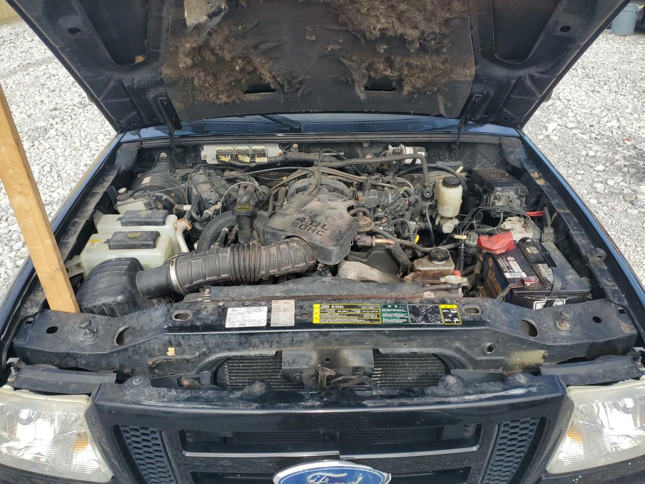 2008 Ford Ranger VIN 1FTZR45E88PA35641 Copart auction photo, side / front end damage thumbnail 11