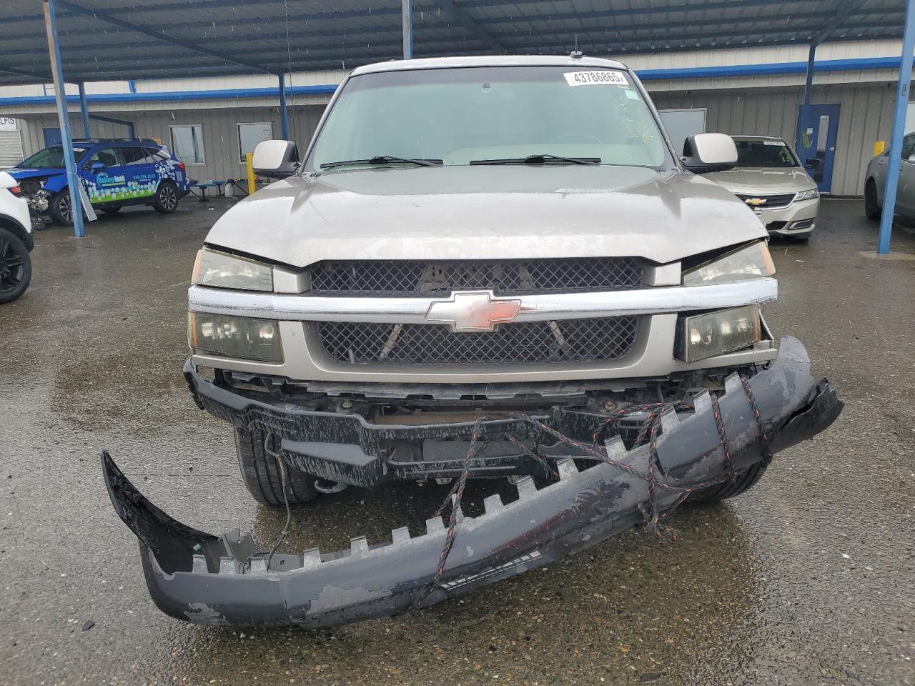 2003 Chevrolet Avalanche VIN 3GNEC13T03G104018 Copart auction photo, front end damage thumbnail 5