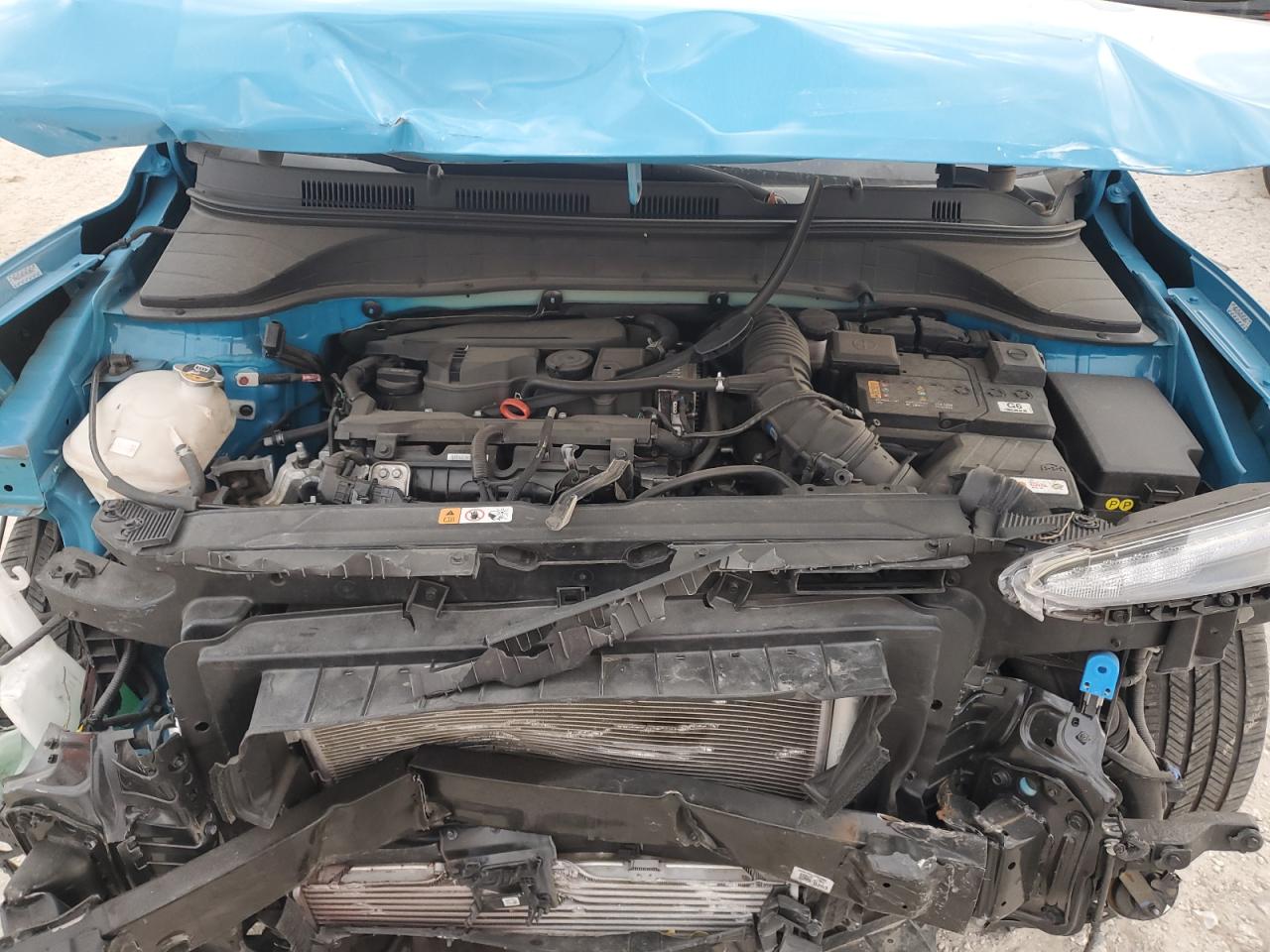 2022 Hyundai Kona VIN KM8K53A34NU775062 Copart auction photo, front end damage thumbnail 11