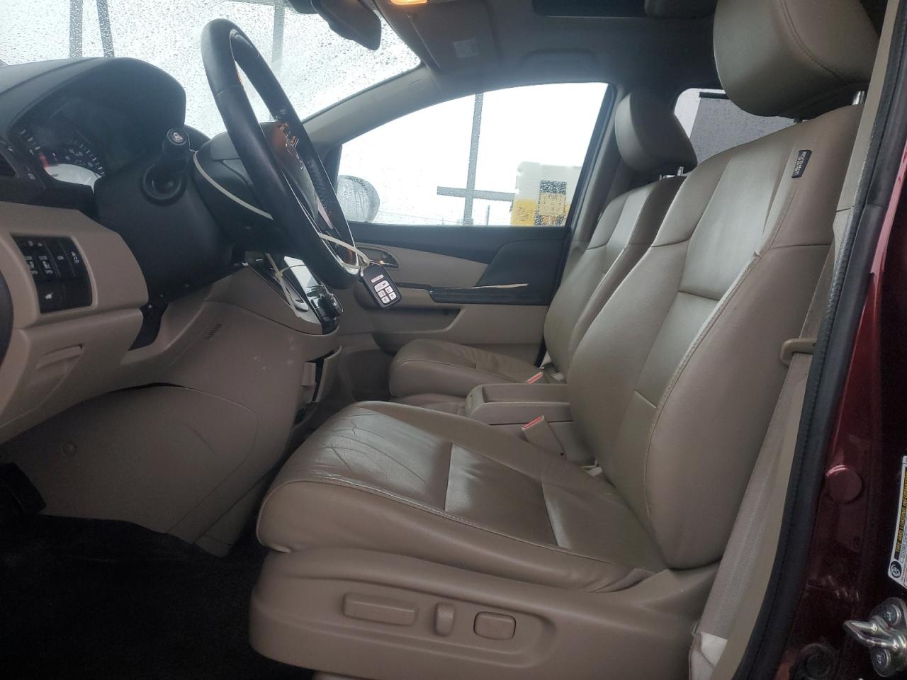 2016 Honda Odyssey VIN 5FNRL5H65GB045564 Copart auction photo, rear end damage thumbnail 7