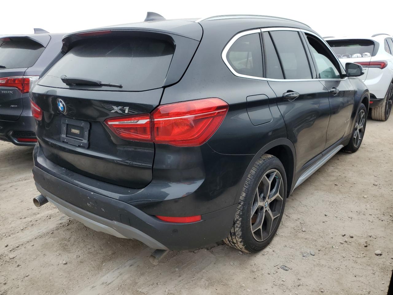 2018 BMW X1 VIN WBXHU7C39J5H43756 Copart auction photo, water/flood damage thumbnail 3