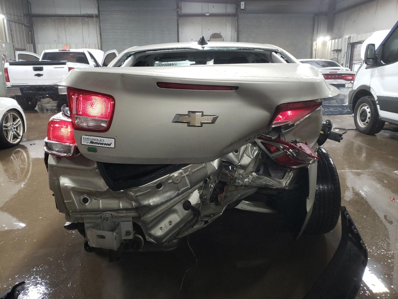 2016 Chevrolet Malibu VIN 1G11B5SA2GF123722 Copart auction photo, rear end damage thumbnail 6