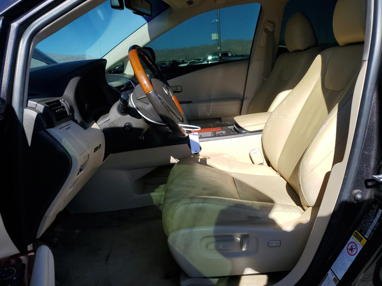 2010 Lexus RX VIN JTJZK1BA3A2403079 Copart auction photo, front end damage thumbnail 7