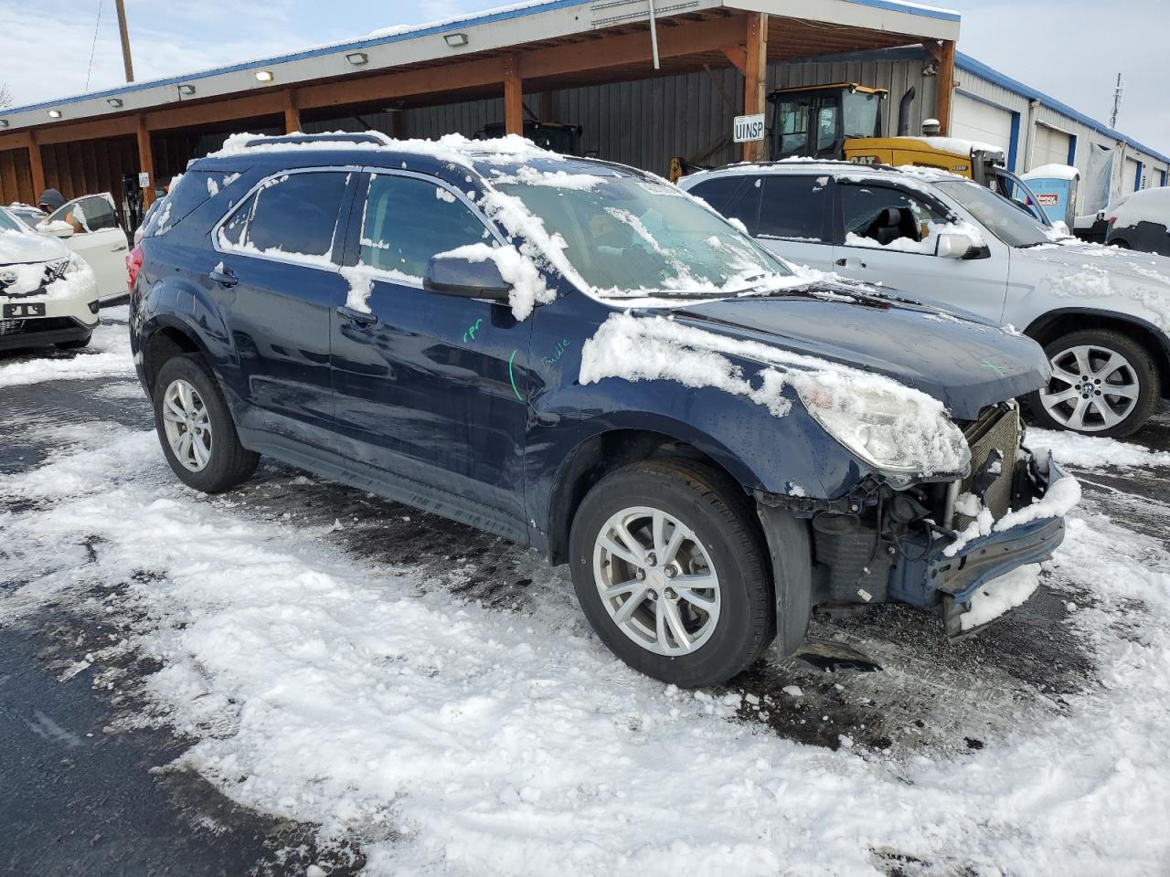 2017 Chevrolet Equinox VIN 2GNFLFEK8H6170616 Copart auction photo, front end damage thumbnail 4