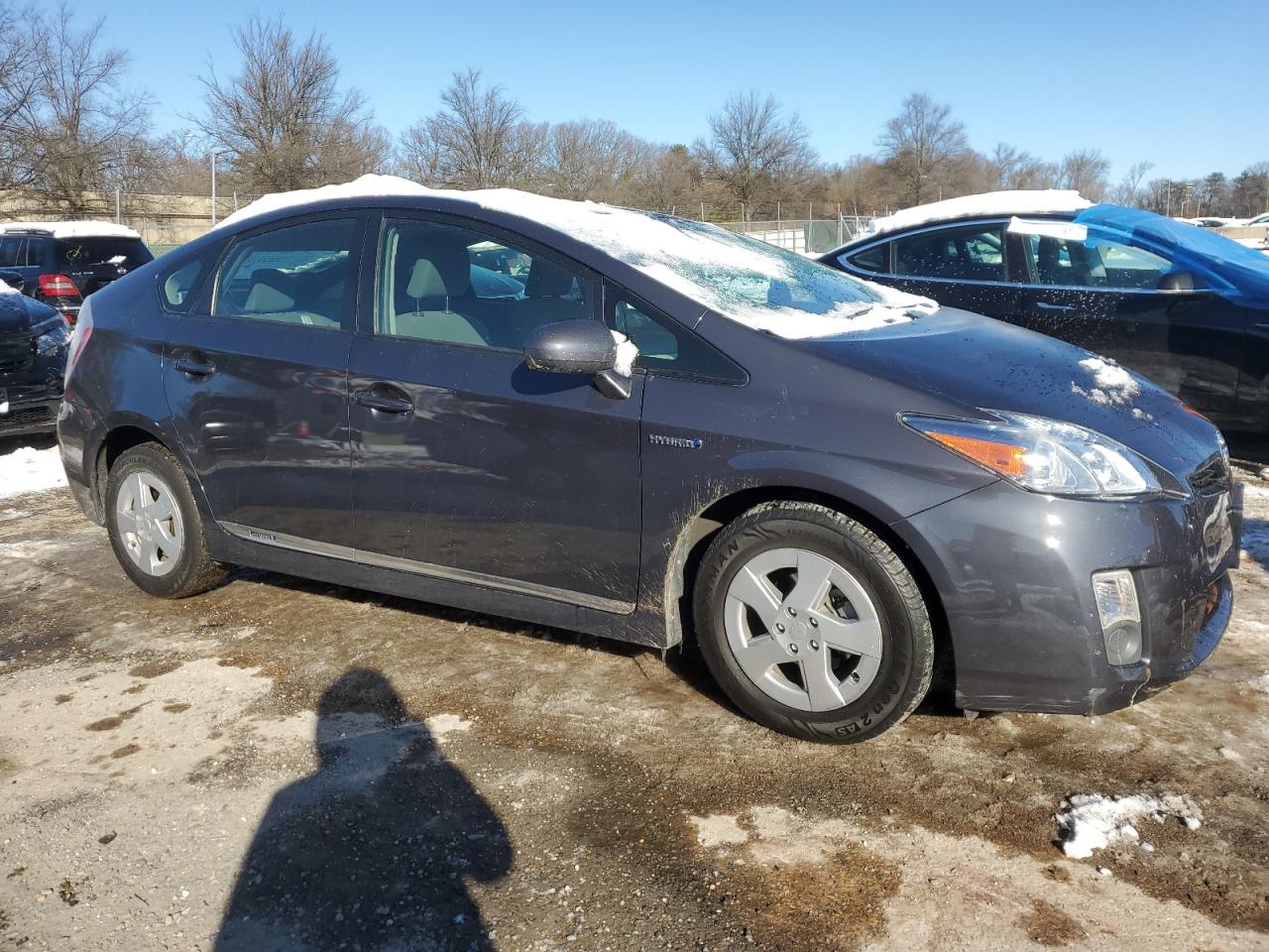 2011 Toyota Prius VIN JTDKN3DU3B1373068 Copart auction photo, all over / undercarriage damage thumbnail 4