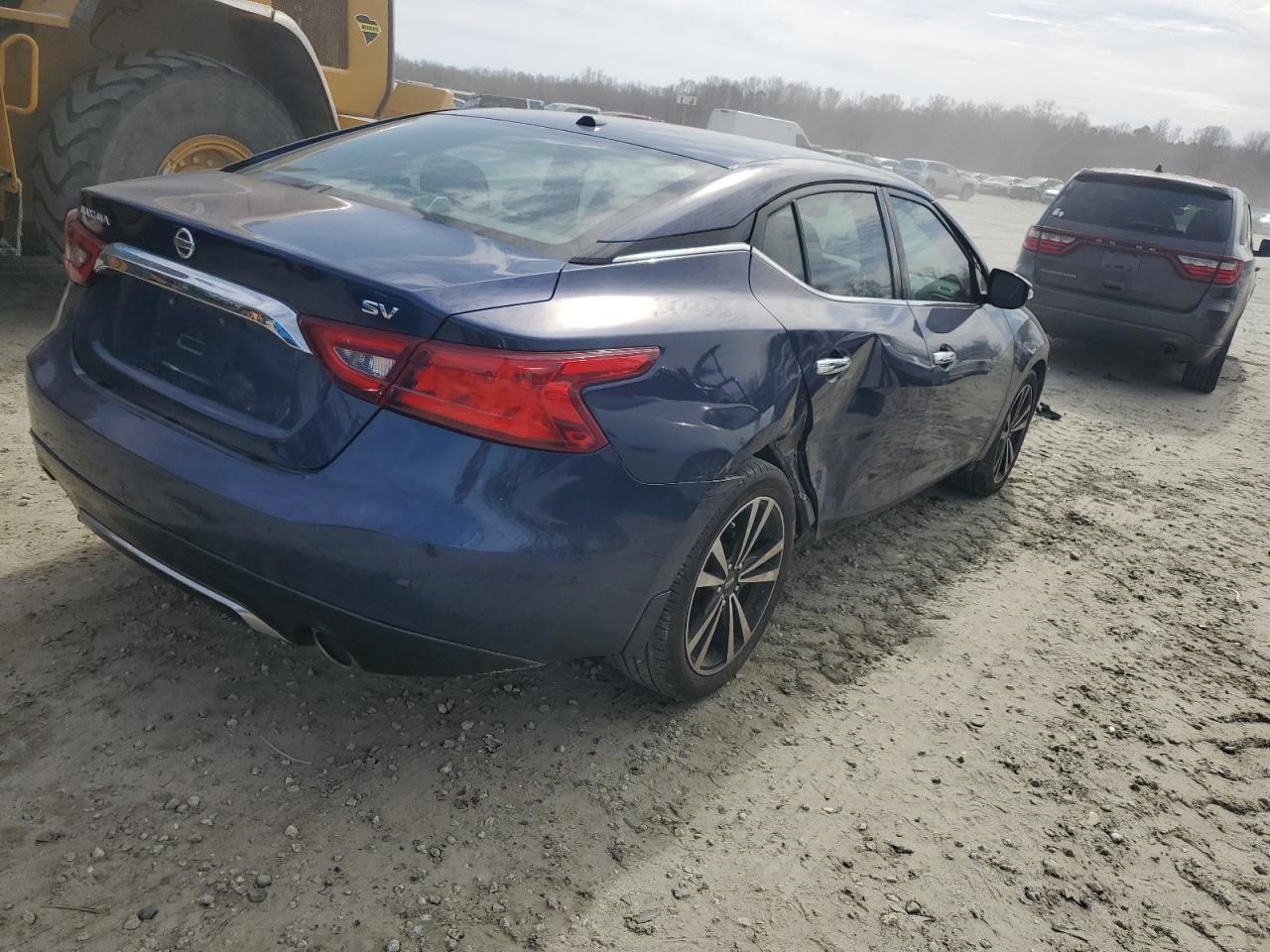 2017 Nissan Maxima VIN 1N4AA6AP8HC398378 Copart auction photo, side damage thumbnail 3