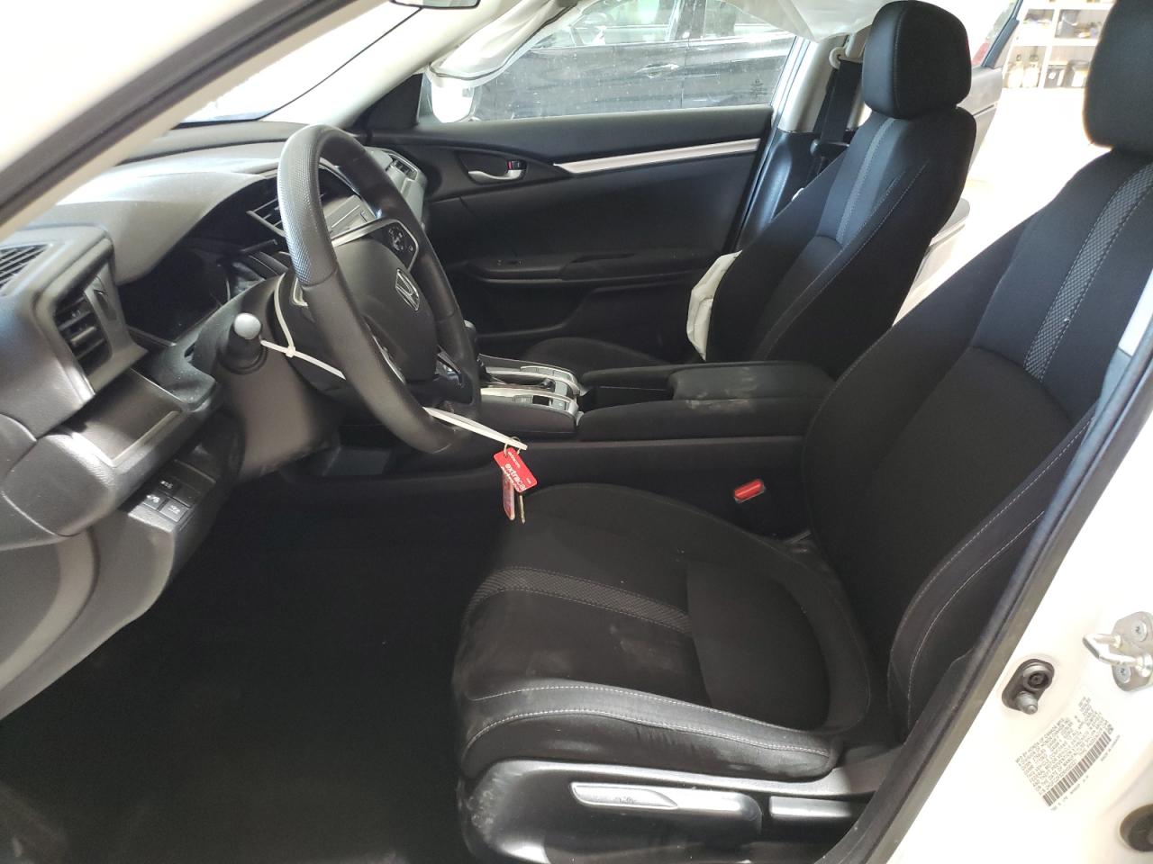2019 Honda Civic VIN 2HGFC2F62KH592221 Copart auction photo, side damage thumbnail 7