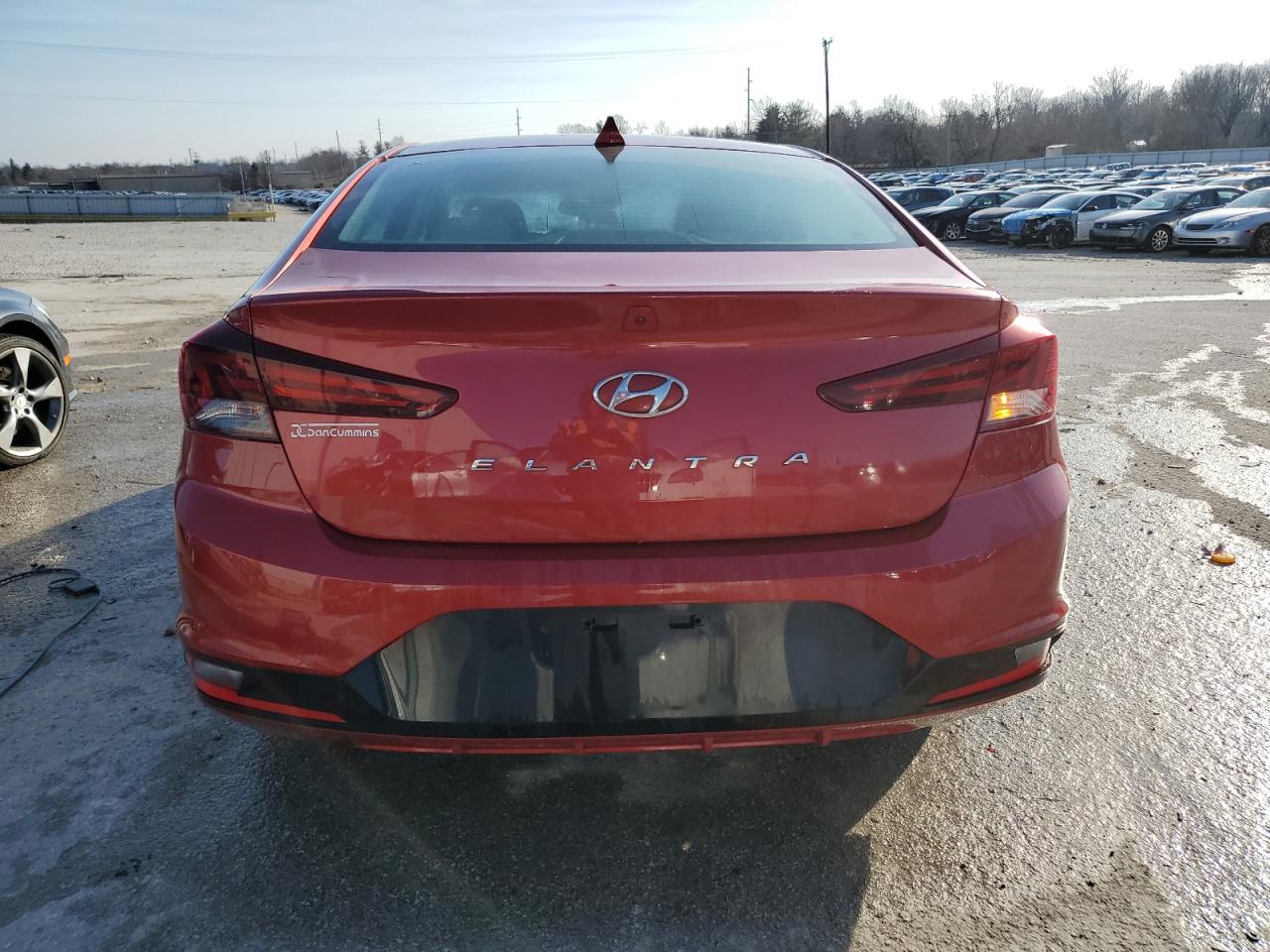 2020 Hyundai Elantra VIN 5NPD84LF6LH527307 Copart auction photo, front end damage thumbnail 6
