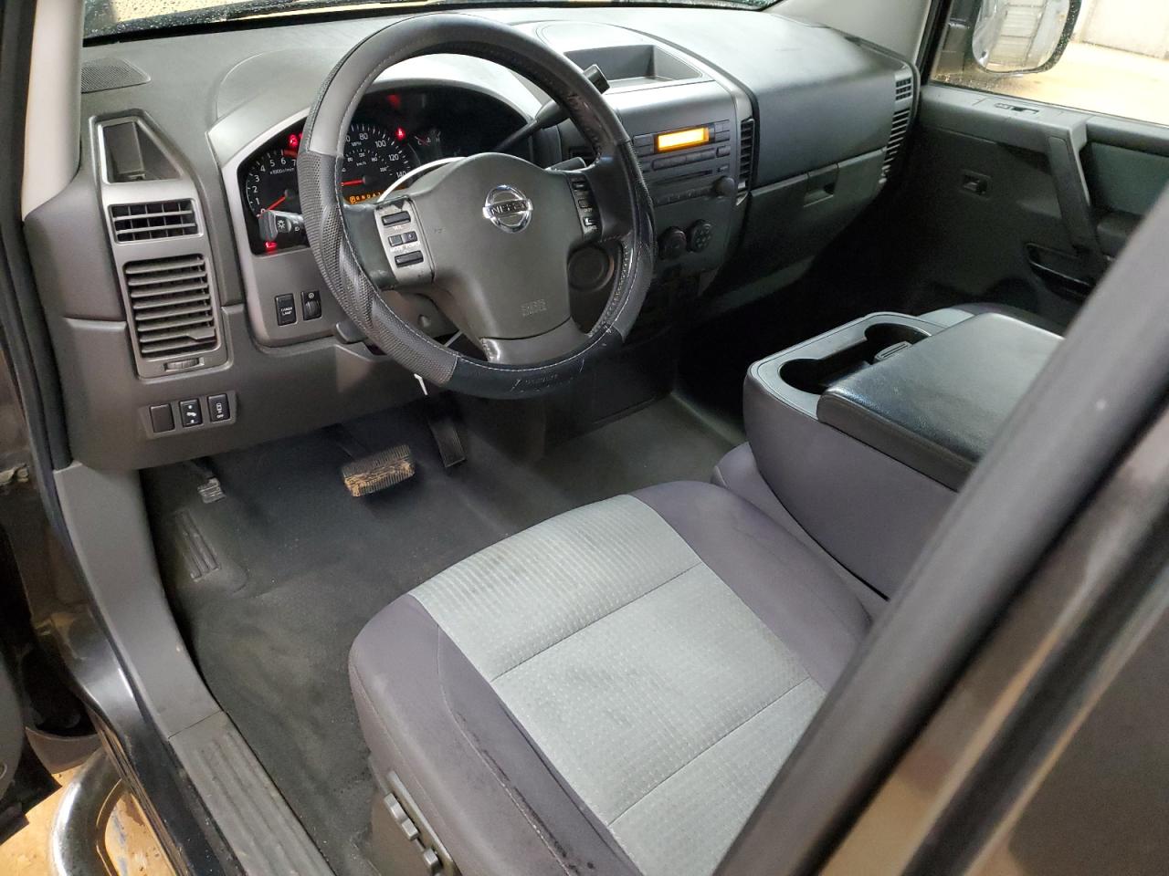2007 Nissan Titan VIN 1N6AA06A57N243315 Copart auction photo, all over damage thumbnail 8