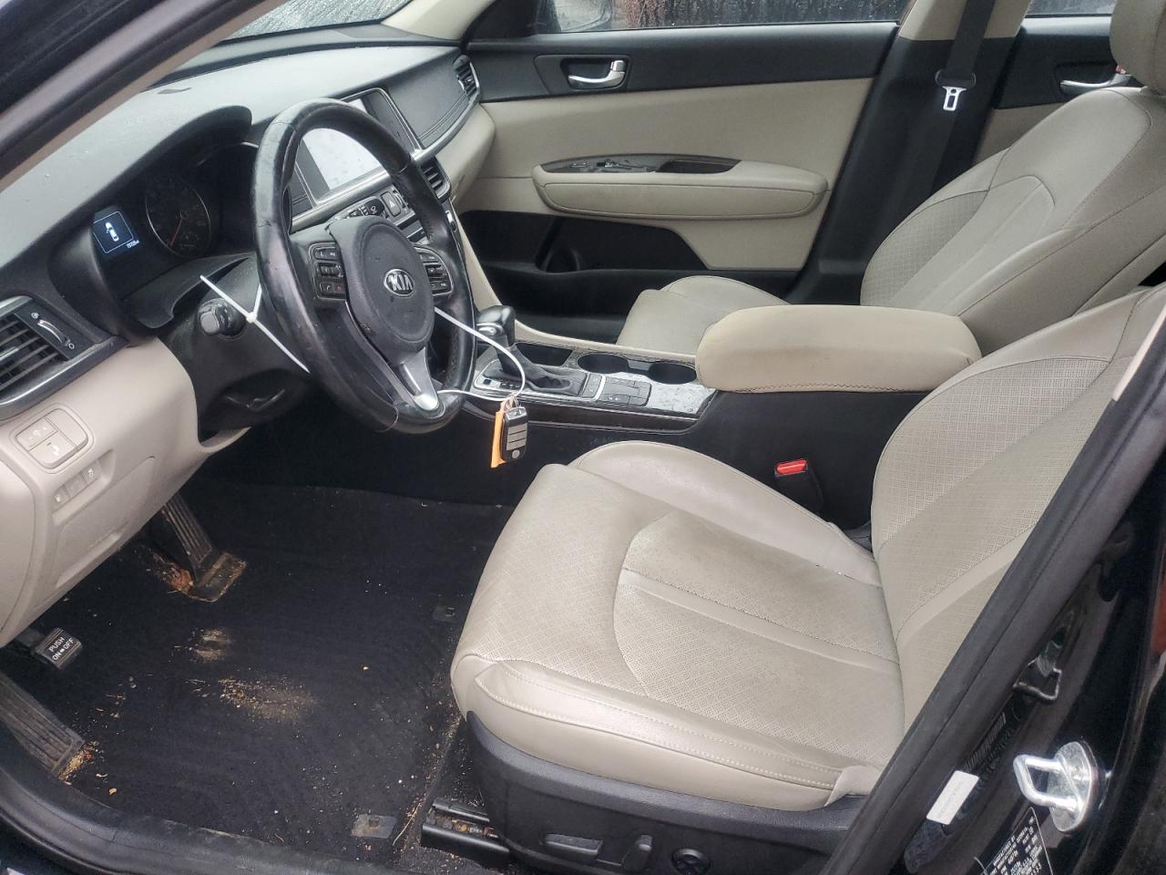 2017 KIA Optima VIN 5XXGU4L34HG153555 Copart auction photo, mechanical / stripped damage thumbnail 7