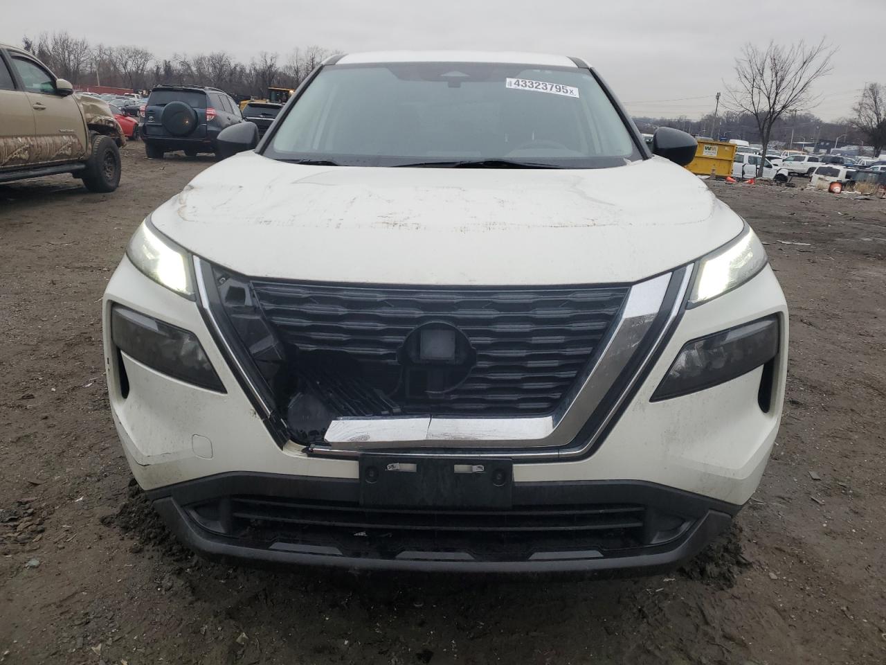 2021 Nissan Rogue VIN JN8AT3AB0MW224115 Copart auction photo, front end / rear end damage thumbnail 5