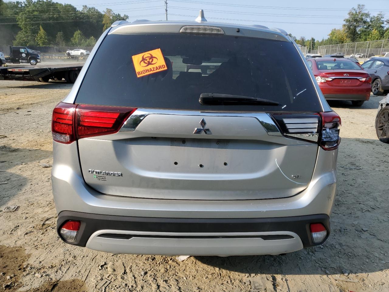 2020 Mitsubishi Outlander VIN JA4AD3A38LZ043174 Copart auction photo, all over damage thumbnail 6