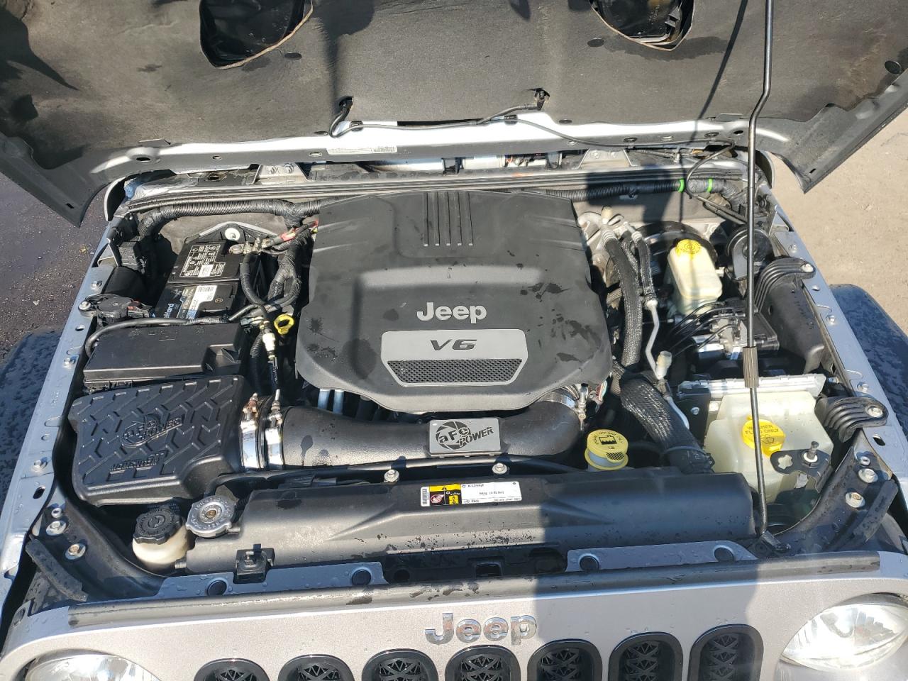 2016 Jeep Wrangler VIN 1C4BJWCG0GL170403 Copart auction photo, front end damage thumbnail 11