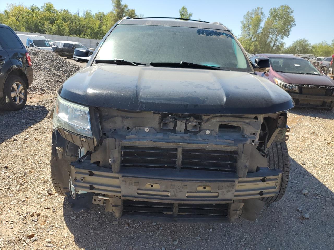 2016 Ford Explorer VIN 1FM5K7D88GGC12277 Copart auction photo, front end / minor dent/scratches damage thumbnail 5