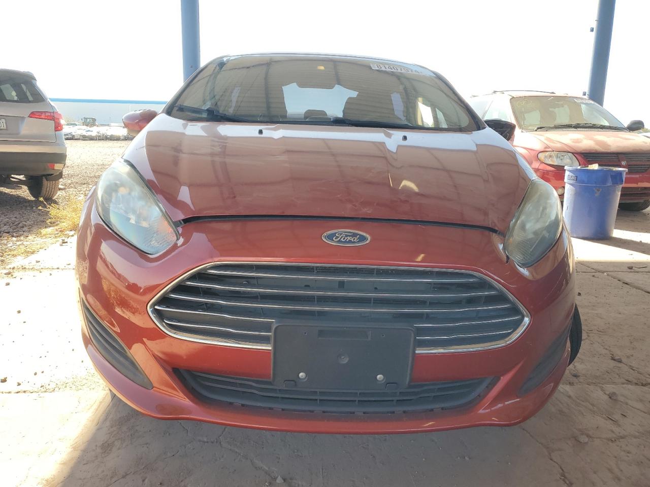 2018 Ford Fiesta VIN 3FADP4BJ6JM127334 Copart auction photo, side damage thumbnail 5