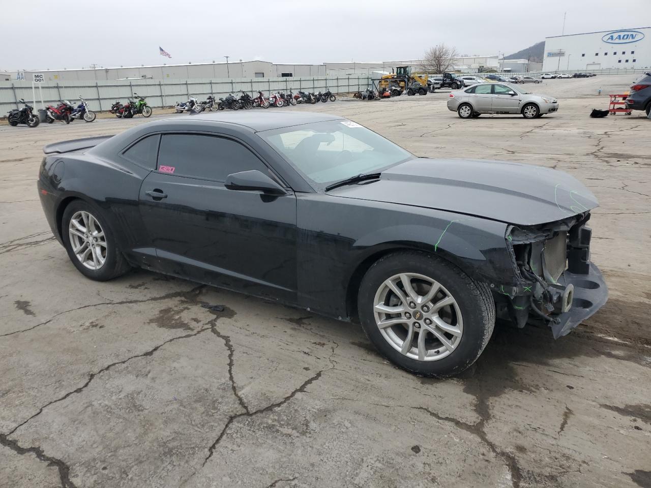 2015 Chevrolet Camaro VIN 2G1FD1E32F9105427 Copart auction photo, front end damage thumbnail 4