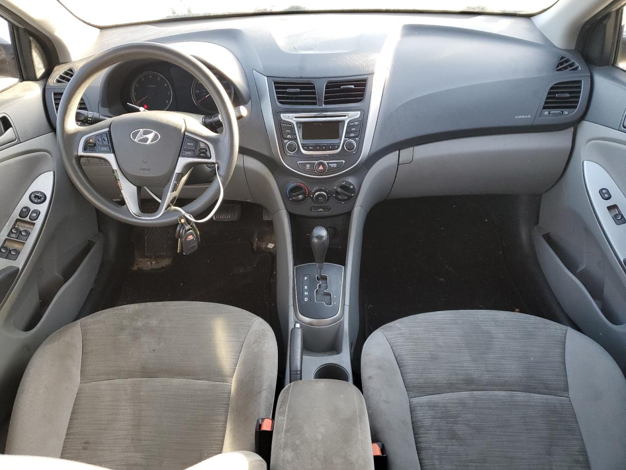 2017 Hyundai Accent VIN KMHCT4AE6HU277211 Copart auction photo, minor dent/scratches / mechanical damage thumbnail 8