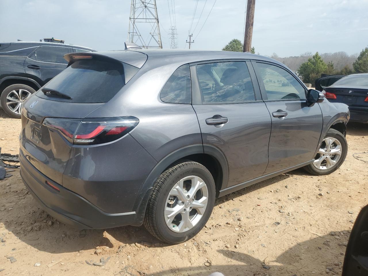2023 Honda HR-V VIN 3CZRZ1H38PM728247 Copart auction photo, front end damage thumbnail 3