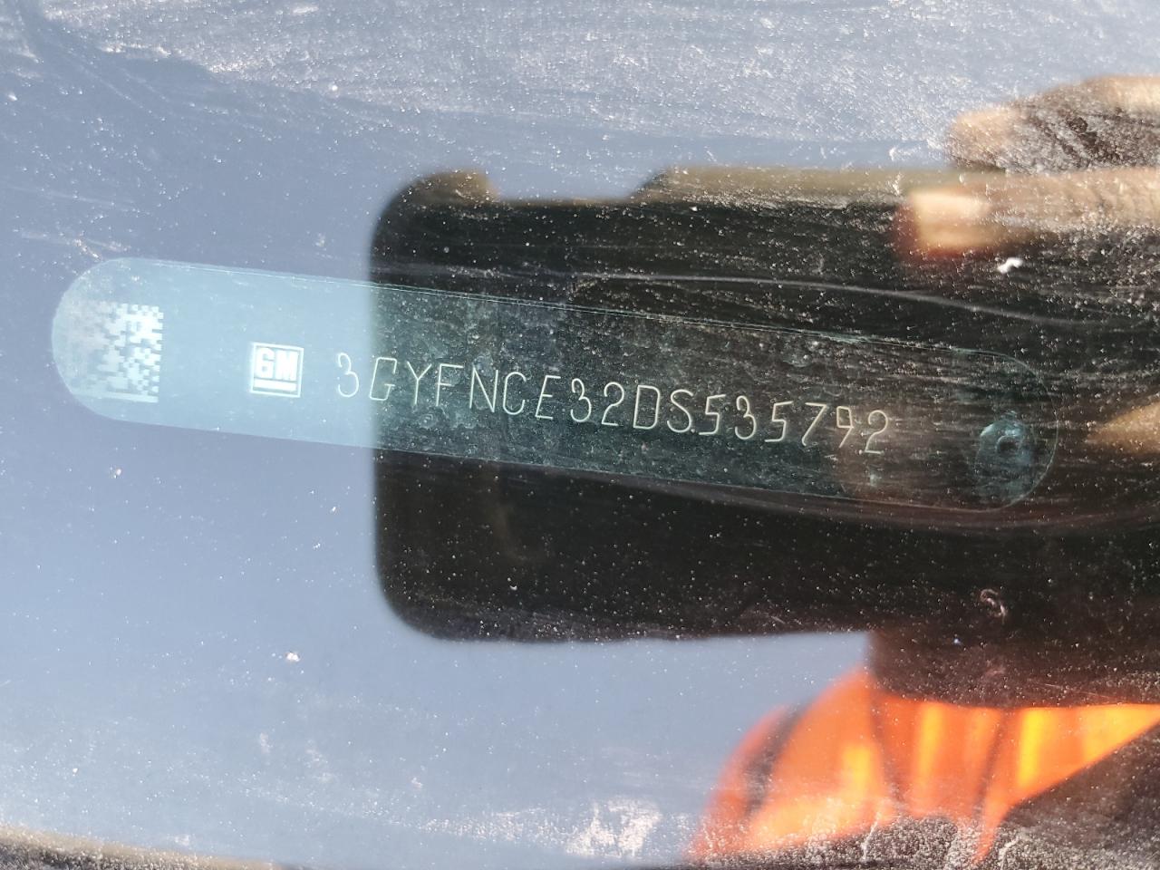 2013 Cadillac SRX VIN 3GYFNCE32DS535792 Copart auction photo, front end damage thumbnail 12