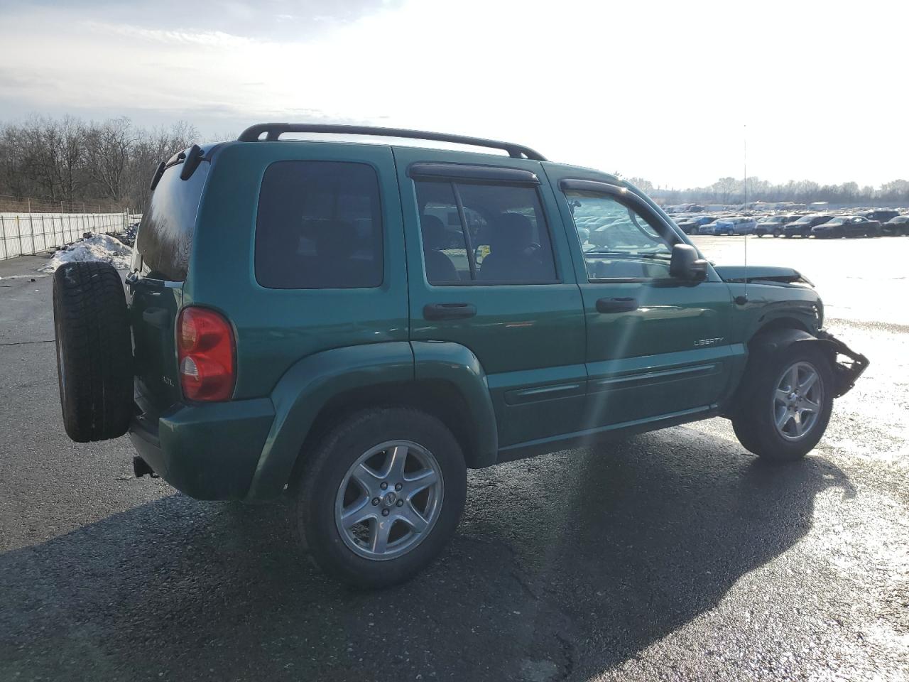 2004 Jeep Liberty (North America) VIN 1J8GL58KX4W182956 Copart auction photo, front end damage thumbnail 3