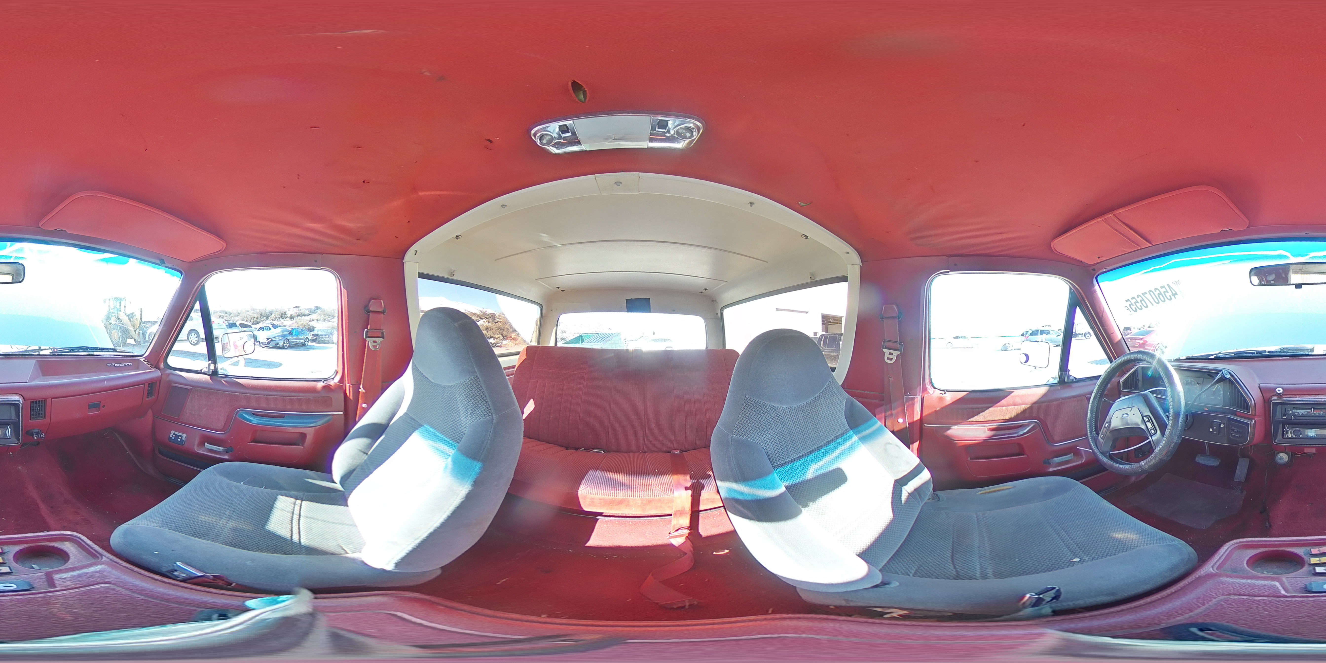 1991 Ford Bronco VIN 1FMEU15H3MLA74981 Copart auction photo, side damage thumbnail 14