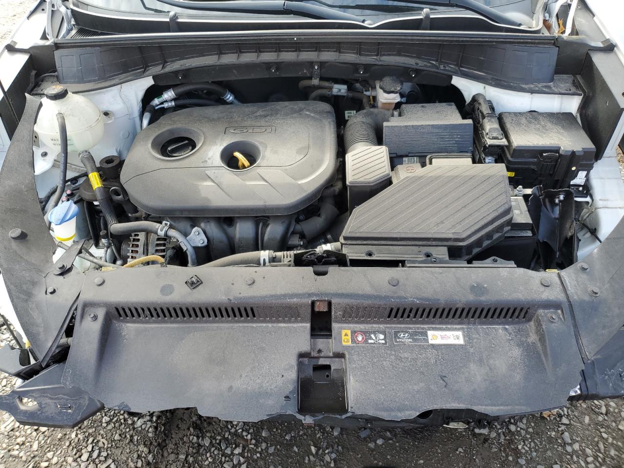 2019 Hyundai Tucson VIN KM8J23A49KU962905 Copart auction photo, front end / side damage thumbnail 13