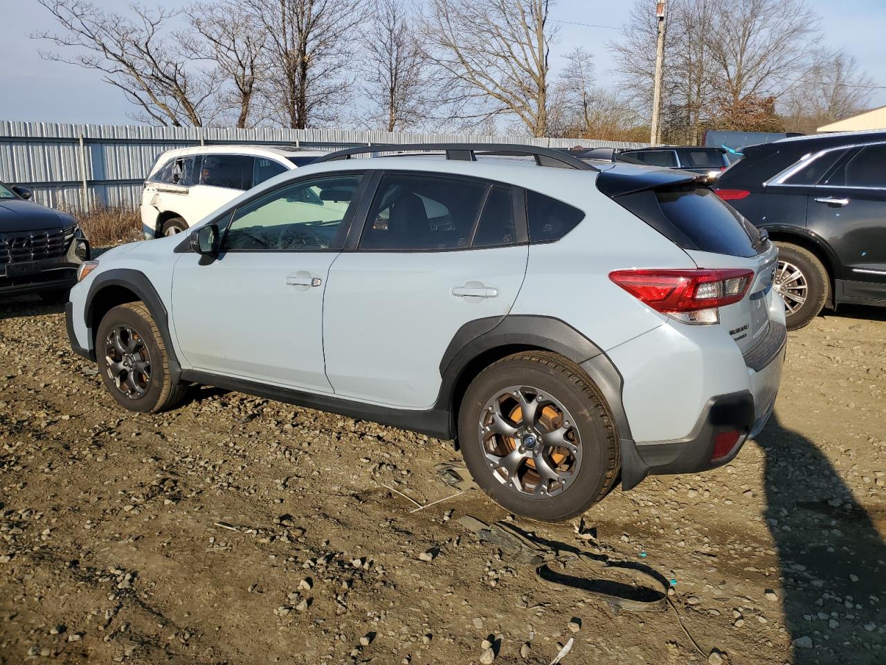 2021 Subaru XV VIN JF2GTHSC1MH283738 Copart auction photo, rear end / undercarriage damage thumbnail 2