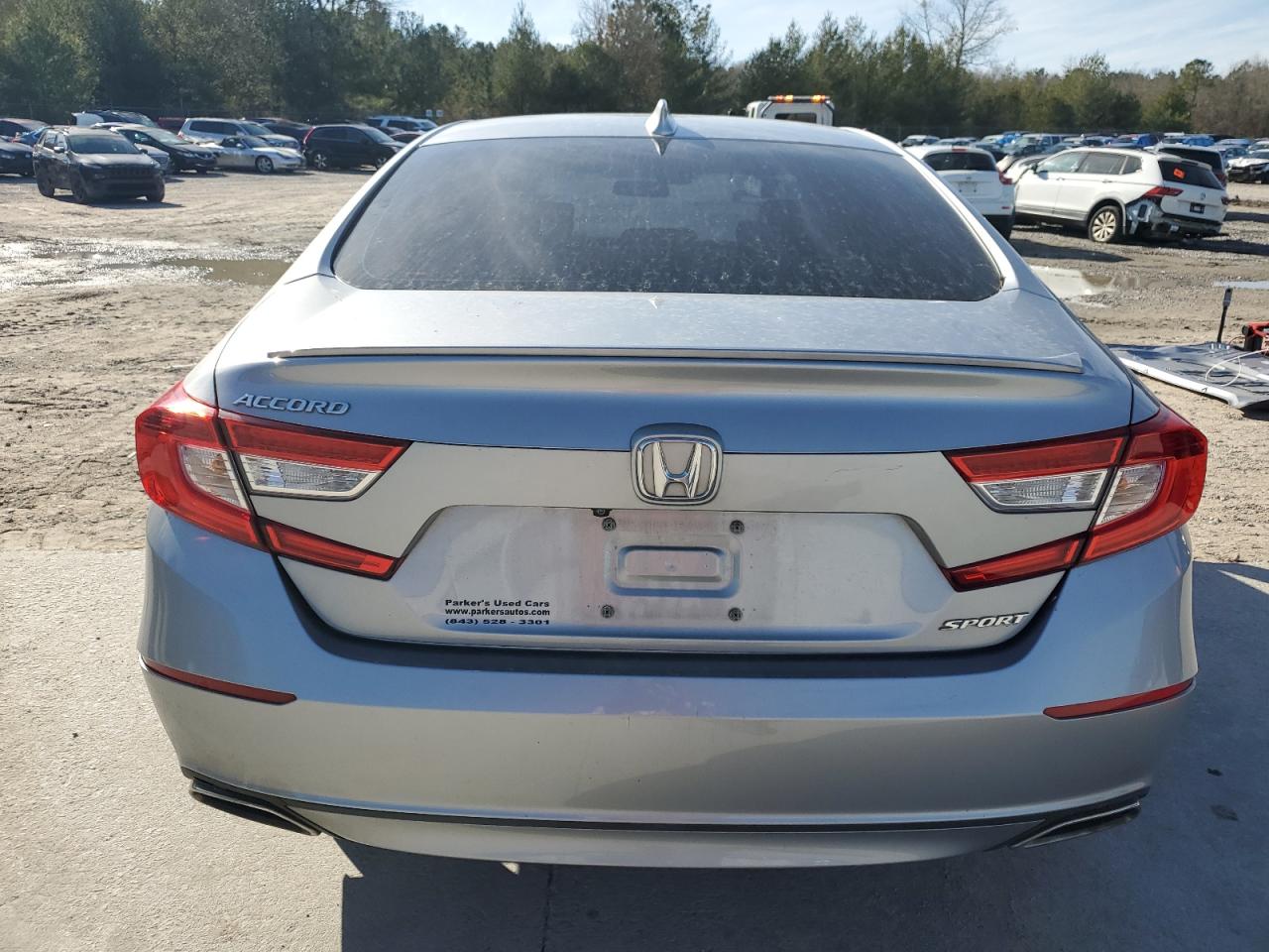 2018 Honda Accord VIN 1HGCV1F39JA223768 Copart auction photo, front end damage thumbnail 6